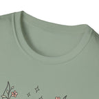 Floral deer skull T-Shirt