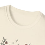 Floral deer skull T-Shirt