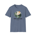 Mountain River Landscape T-Shirt