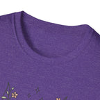Floral deer skull T-Shirt