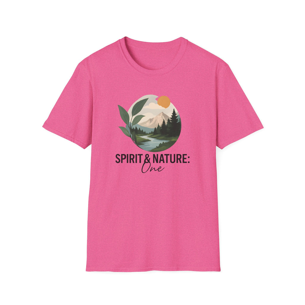 Mountain River Landscape T-Shirt